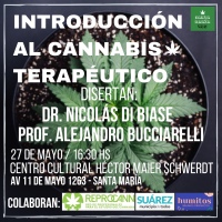 Charla sobre introducción al cannabis terapéutico