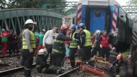 Descarriló un tren en Buenos Aires y chocó con otra formación: trasladan heridos con politraumatismos