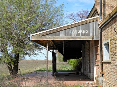 “Estación Saturno”, el paraje abandonado de Guamini que recibirá todo el gas del gasoducto Néstor Kirchner