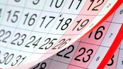 Por varios feriados, habrá una semana laboral de solo dos días: cuándo es y por qué