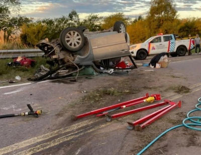 Falleció el hombre accidentado en la Ruta Nacional 226