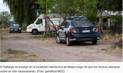 Conmoción en Mendoza: encontraron el cuerpo de un hombre mientras sus perros se lo estaban comiendo