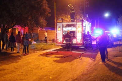 Un principio de incendio afectó una vivienda en el barrio René Favaloro