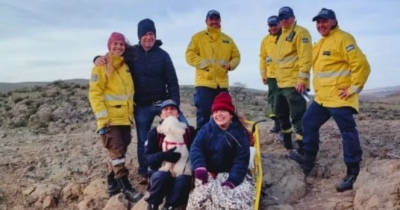 El sueño de Mili se repite gracias a los bomberos de Sierra de la Ventana