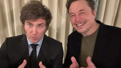 Fuerte respaldo de Elon Musk a Milei: "Recomiendo invertir en Argentina"