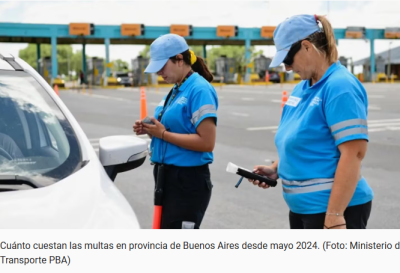 Aumentaron las multas de tránsito en provincia de Buenos Aires: cuánto cuestan las infracciones más frecuentes