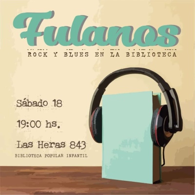 "Fulanos" se presenta a beneficio en la Biblioteca Popular Infantil