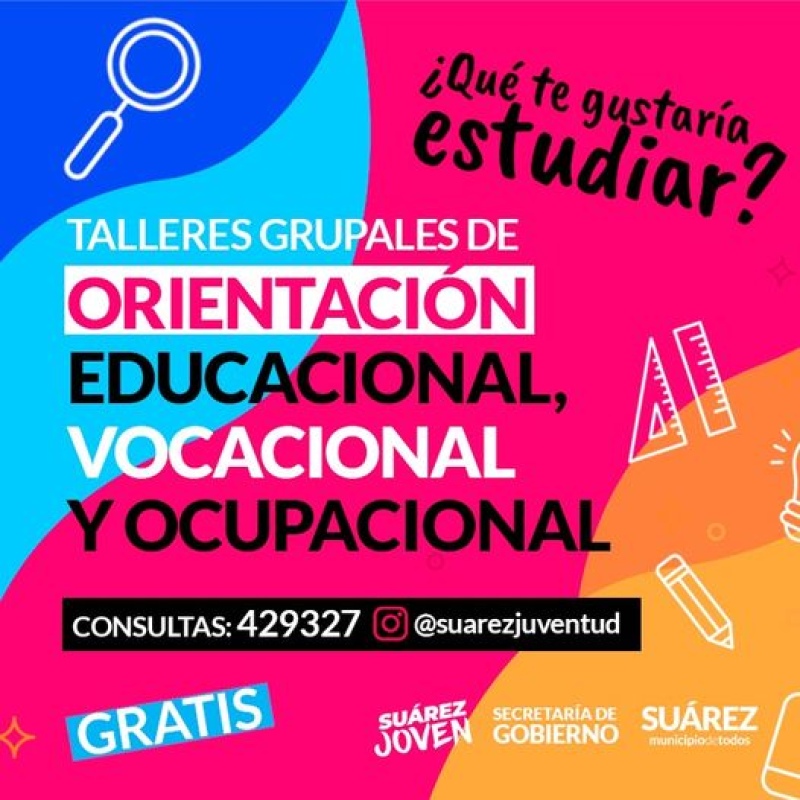 Comienzan los talleres grupales de Orientación Educacional, Vocacional y Ocupacional