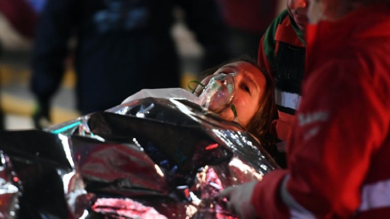 Cinco muertos y varios heridos en un impresionante incendio en Recoleta