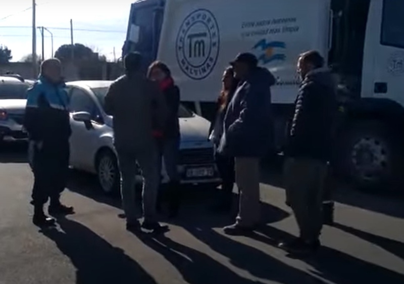 El STM bloqueó el trabajo de los recolectores de residuos