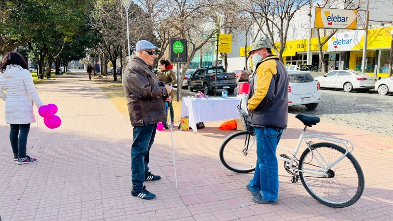 INPECAD y CIUDAD SUR realizaron una campaña de concientización en Plaza San Martín