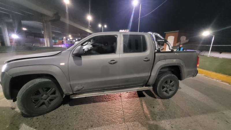Video: los ladrones emboscaron a Agustín Sandez, le pegaron un culatazo y se robaron su camioneta