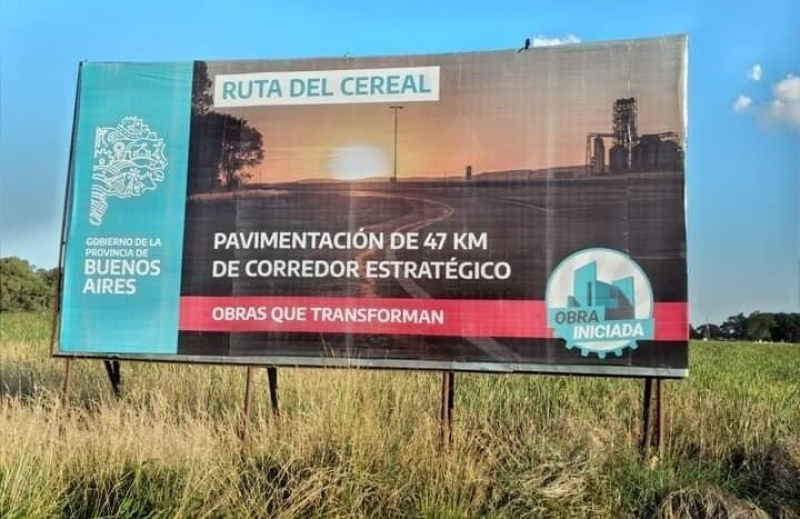 Ruta del cereal: ¿otra obra vial que se paraliza en la región?