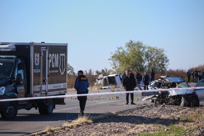 Choque fatal en Maipú: el conductor se encandiló con el sol y provocó una tragedia