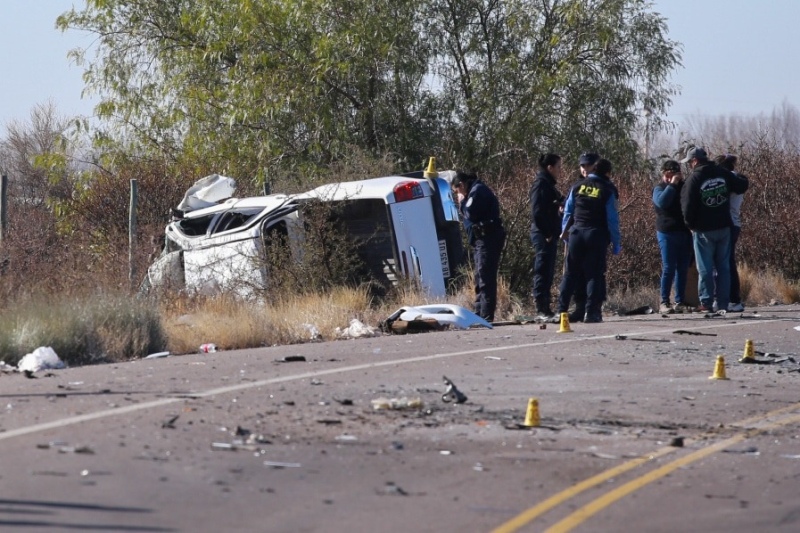 Choque fatal en Maipú: el conductor se encandiló con el sol y provocó una tragedia