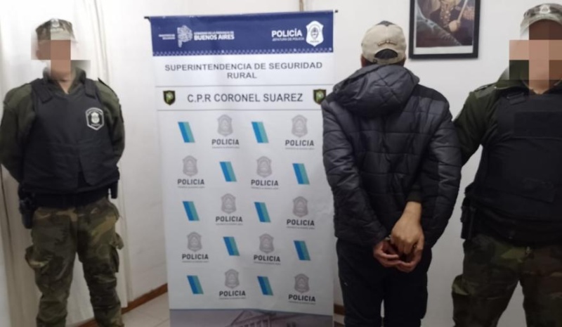 La Patrulla Rural demoró a un hombre con pedido de paradero activo