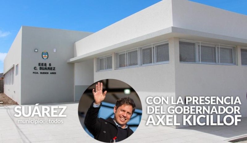 Kicillof inaugura mañana un edificio que debió haberse terminado en 2015