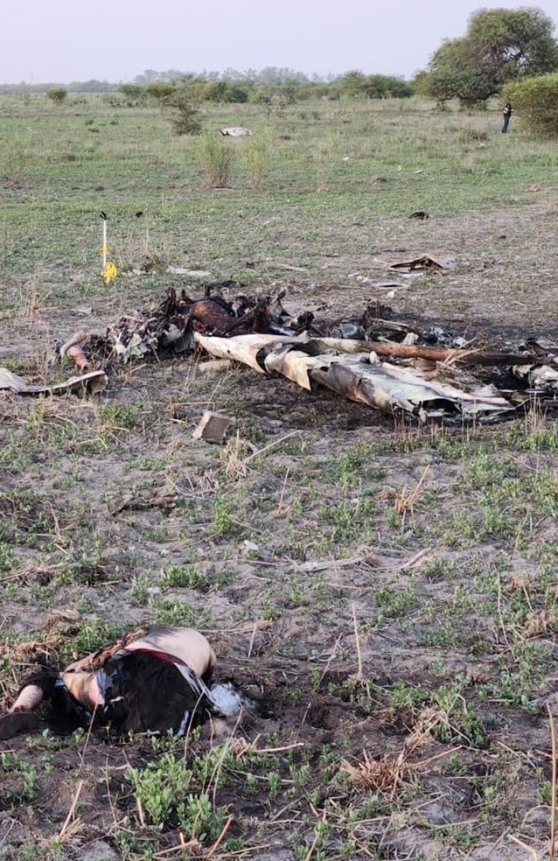 Roban una avioneta en Chaco y se estrellan a los pocos kilómetros: hay cinco muertos y serían de una banda narco paraguaya