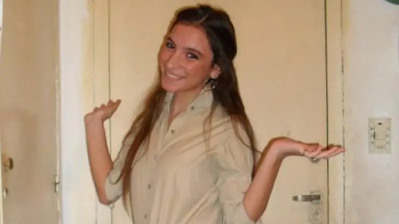 Ángeles Rawson, la adolescente de 16 años asesinada en 2013 por el portero del edificio en el que vivía en el barrio porteño de Palermo. 