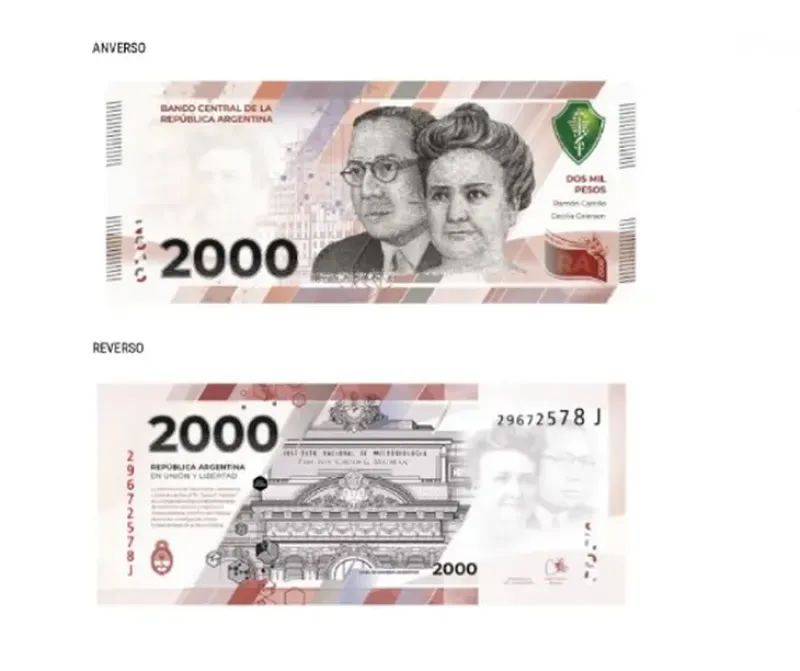 El Banco Central confirmó que emitirán el billete de $2000