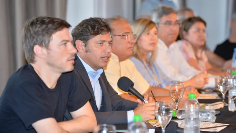 Kicillof en Sierra: ”Seguiremos luchando para que devuelvan a la provincia lo que le corresponde”