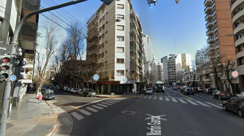 El hecho ocurrió sobre la Avenida Martín García al 800, en Barracas