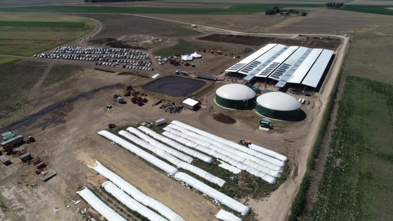 La empresa De Souza Hermanos inauguró BiodeS, su planta de gas metano, productora de energía eléctrica