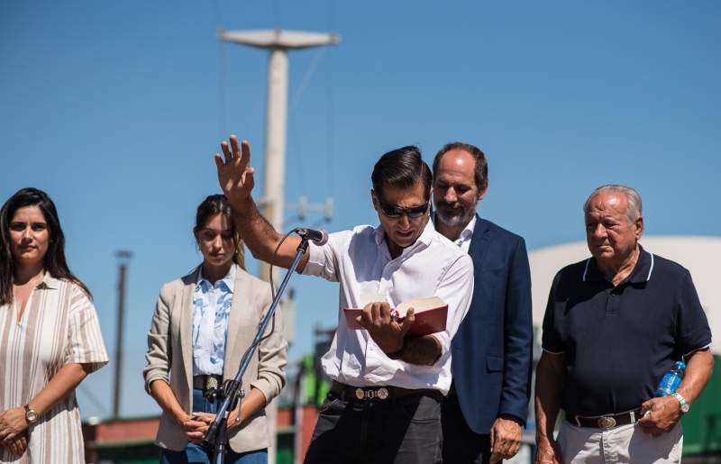 La empresa De Souza Hermanos inauguró BiodeS, su planta de gas metano, productora de energía eléctrica