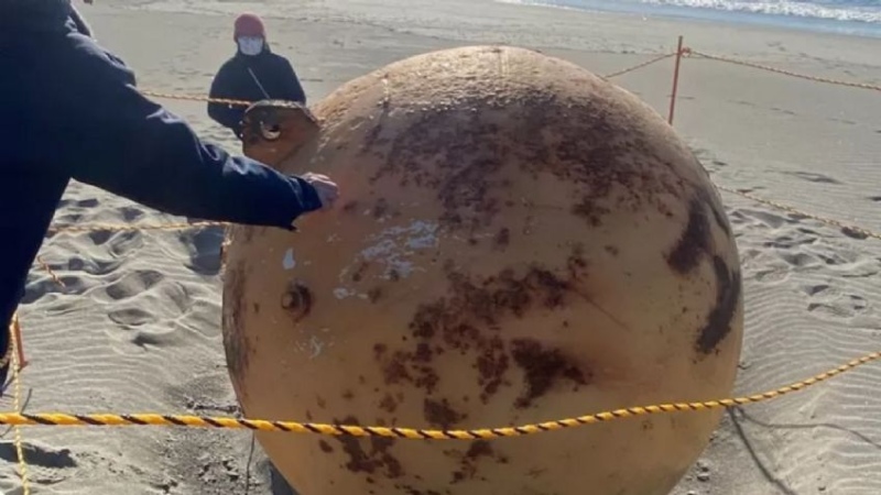 Revelaron qué era la misteriosa bola gigante que apareció en Japón