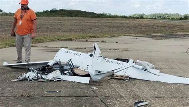 Cayó en un vuelo de prueba uno de los super drones que compró Berni en Provincia