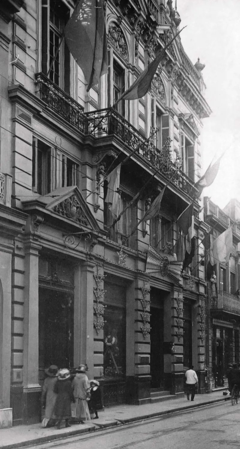 Sede del Club Francés en Buenos AIres. 1910