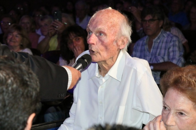 En el Día del Músico Suarense homenajearon al gran maestro Albino Lang