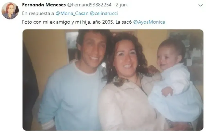 A Fernanda Meneses no le creyeron su relato ni su amistad con Fabian Gianola. Ella salió a mostrar las pruebas