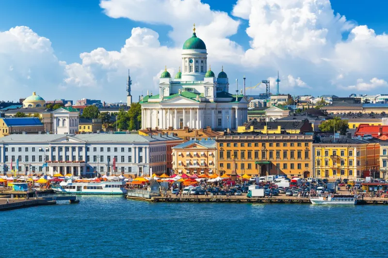 Helsinki, la capital del país 