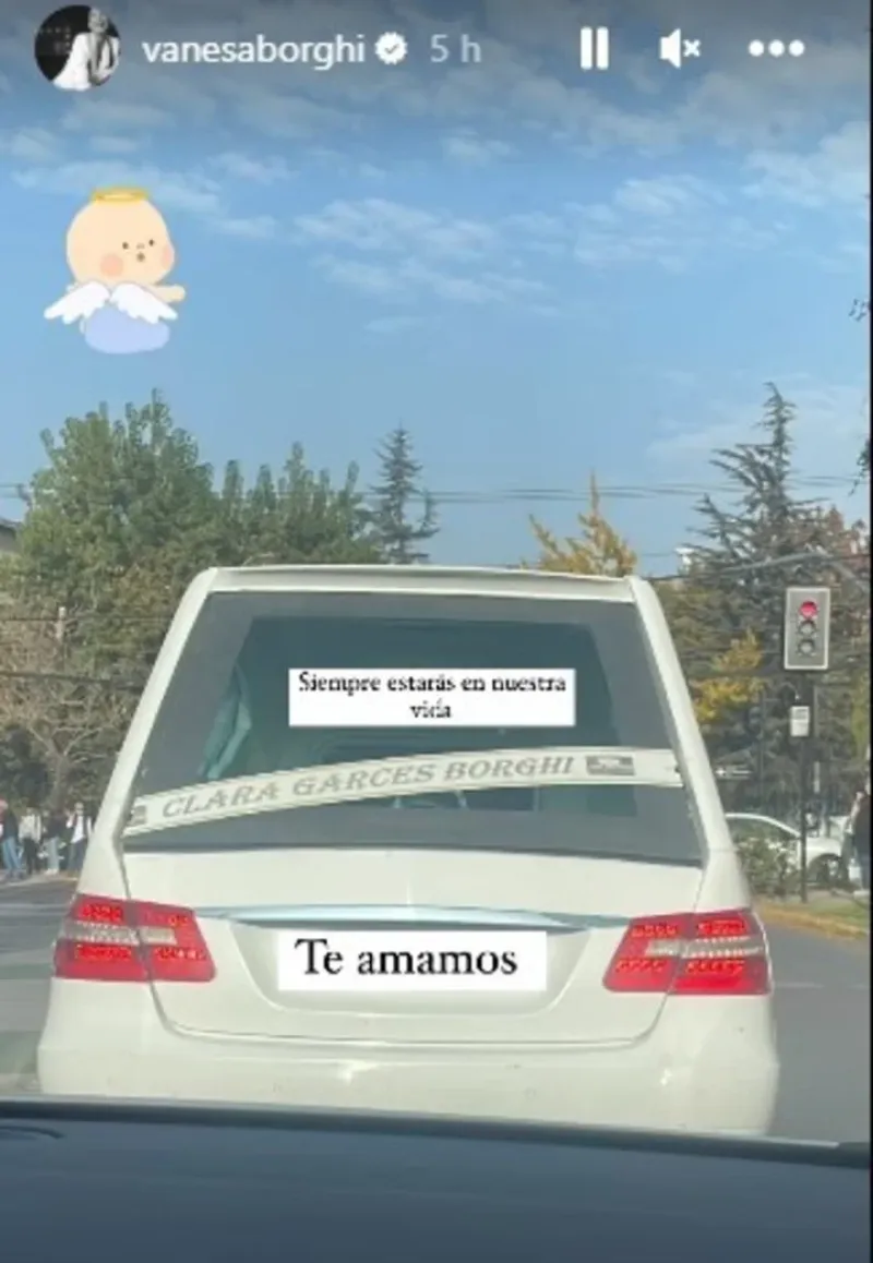 Otra de las postales que compartió Vanesa en su Instagram.