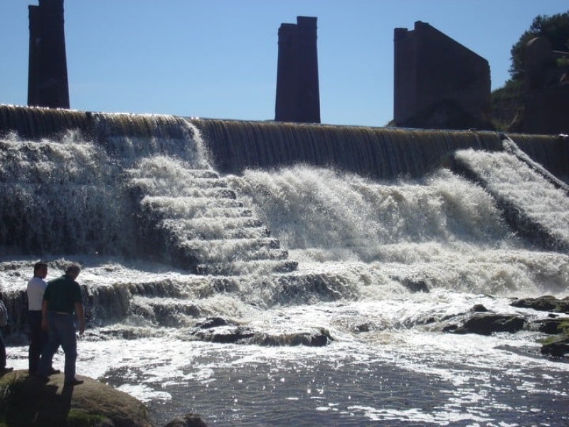 Las cascadas del río Quequén Salado, en Tres Arroyos y Coronel Dorrego.