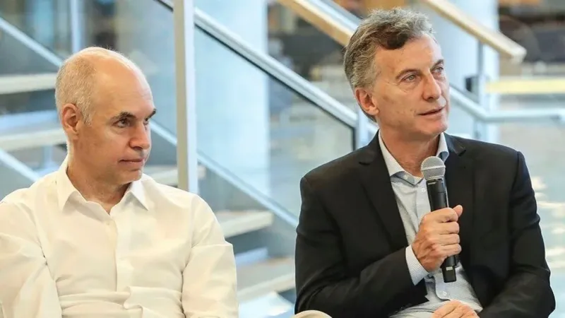 Horacio Rodríguez Larreta y Mauricio Macri, dos de los políticos analizados por Malamud