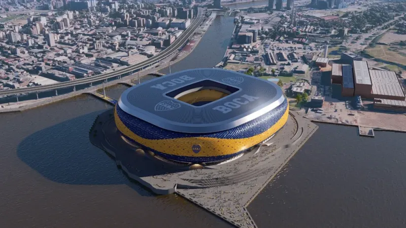 Los fanáticos accederían al nuevo estadio a través de tres puentes peatonales