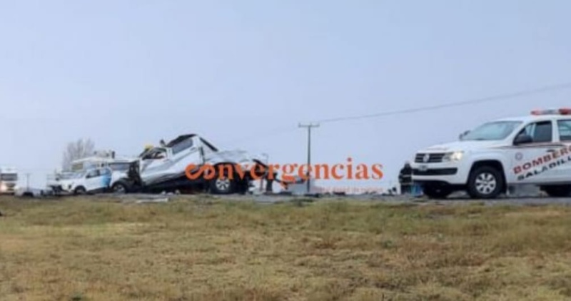 Hoy: Trágico choque en la Ruta Provincial 51, en el que resultaron dos personas fallecidas y un herido.