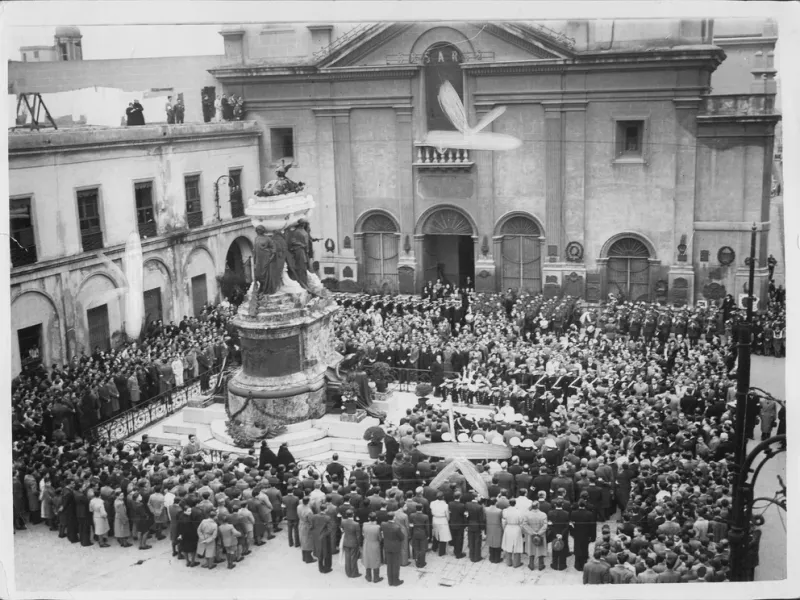 Fue en balde haber dispuesto que no deseaba ningún monumento. Terminaron erigiendo uno en el convento de Santo Domingo. (Archivo General de la Nación)