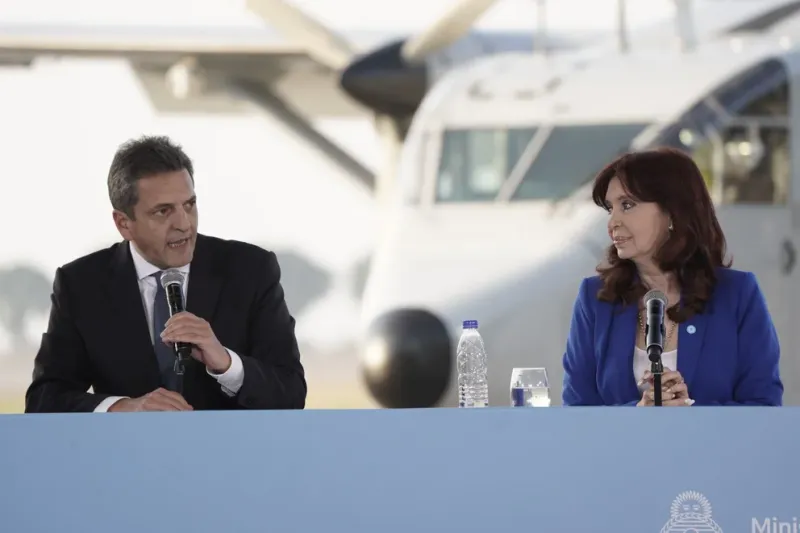 El ministro de Economía Sergio Massa, en su primera intervención, luego de ser ungido como precandidato a presidente de Unión por la Patria