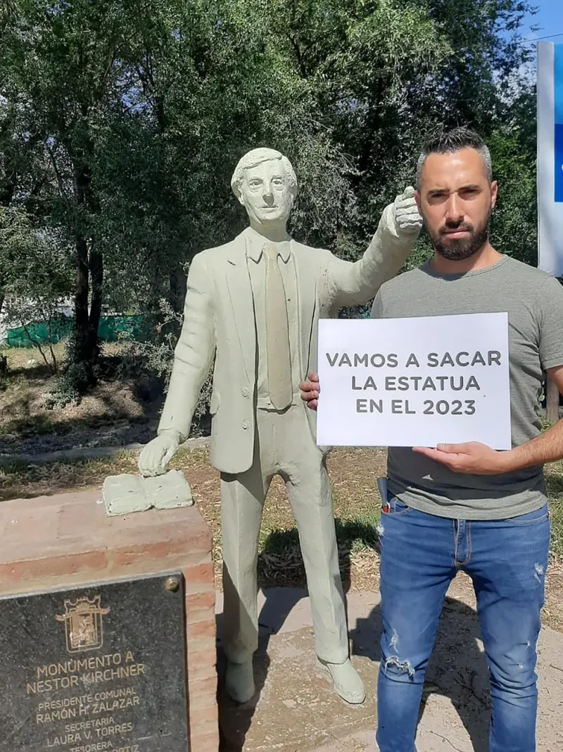 Una postal de la campaña de Natalia Contini