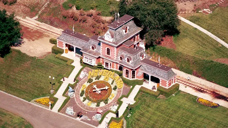 Una vista aérea de Neverland, el rancho de Michael Jackson (Jason Kirk/Getty Images)