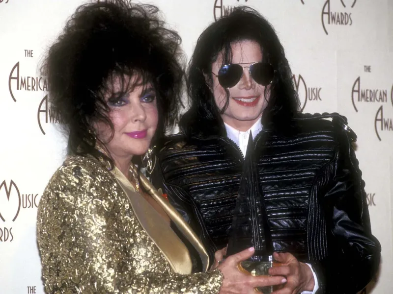 Los modelos de belleza de Jackson eran Elizabeth Taylor y la cantante Diana Ross (L. Cohen/WireImage)