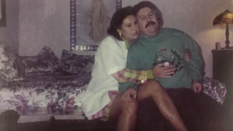 Pablo Escobar y su esposa Victoria Eugenia Henao (Victoria Eugenia Henao – Editorial Planeta)
