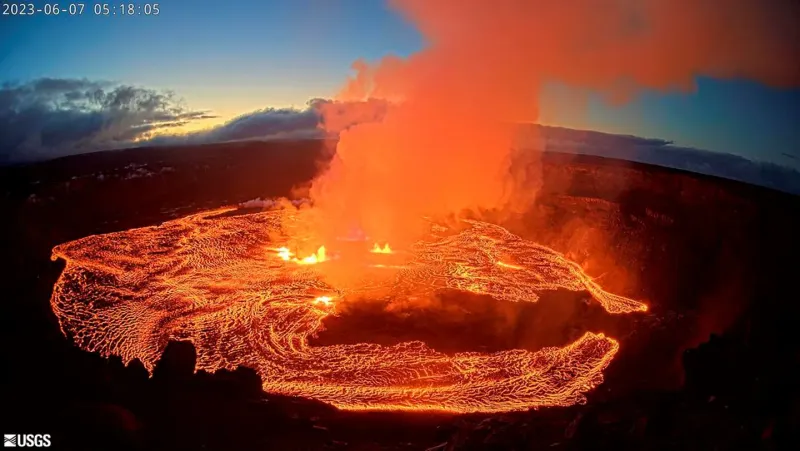 El volcán Kilauea entró en erupción y preocupa a los hawaianos