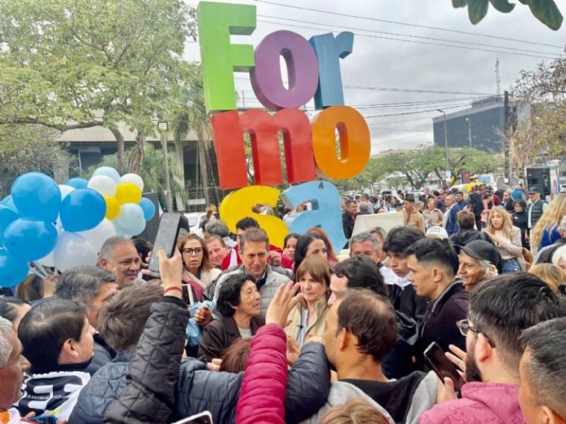 PATRICIA BULLRICH ESTUVO EN FORMOSA