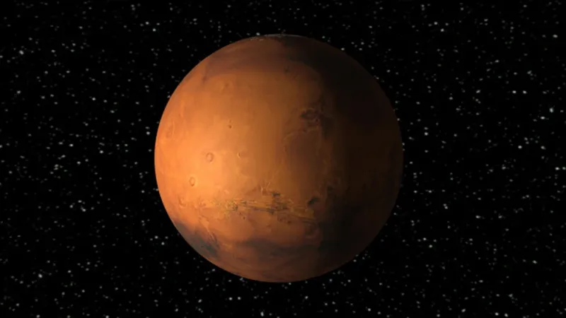 La fotosíntesis artificial será más difícil en los viajes a marte debido su lejanía del sol (NASA)