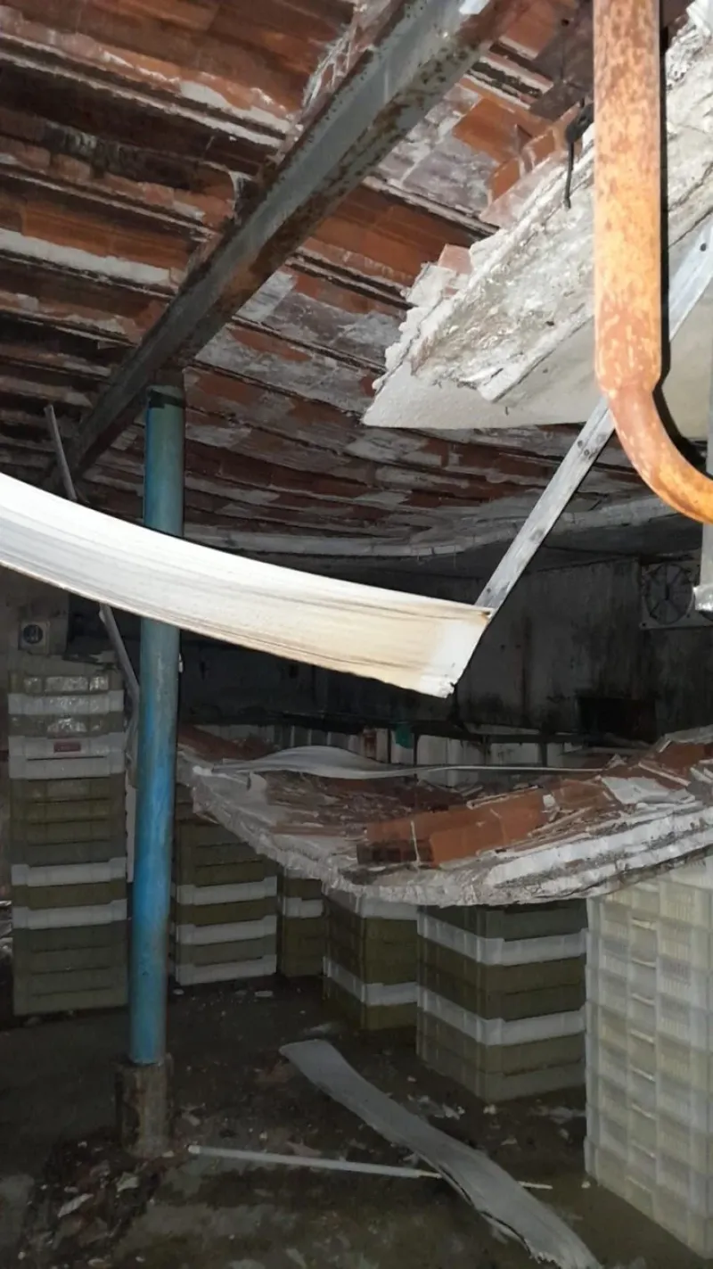 Planta Quescor destruida por una explosión