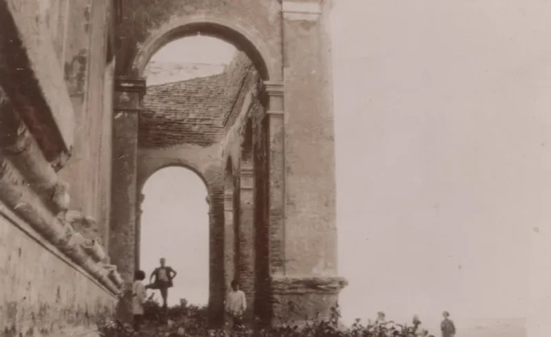 Costado del Hotel Mar del Sud. Año 1931 (Archivo: MMPH)